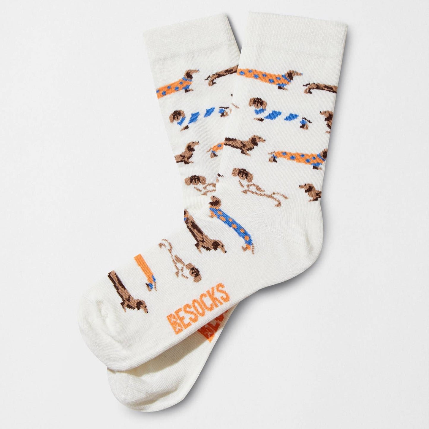 BePets OffWhite - 100% Økologiske Bomuldsstrømper