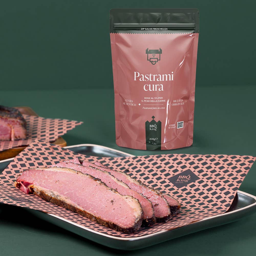 BBQ King krydderi Pastrami Cura 200 g