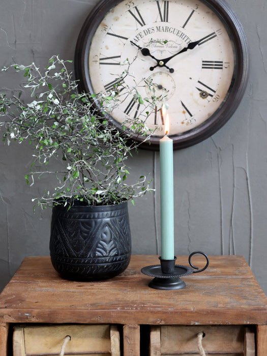 Kronelys Verte 7 Timer H18 cm - Chic Antique Chic Antique