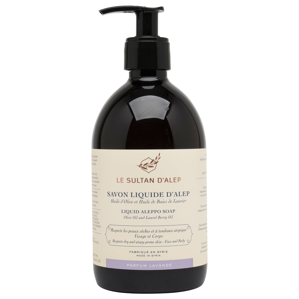 Flydende Aleppo sæbe Lavendel 500ml Aleppo sæbe le Sultan D'alep Default Title