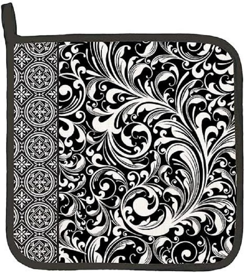 Grydelapper Black Florentine 2 stk Michel design works