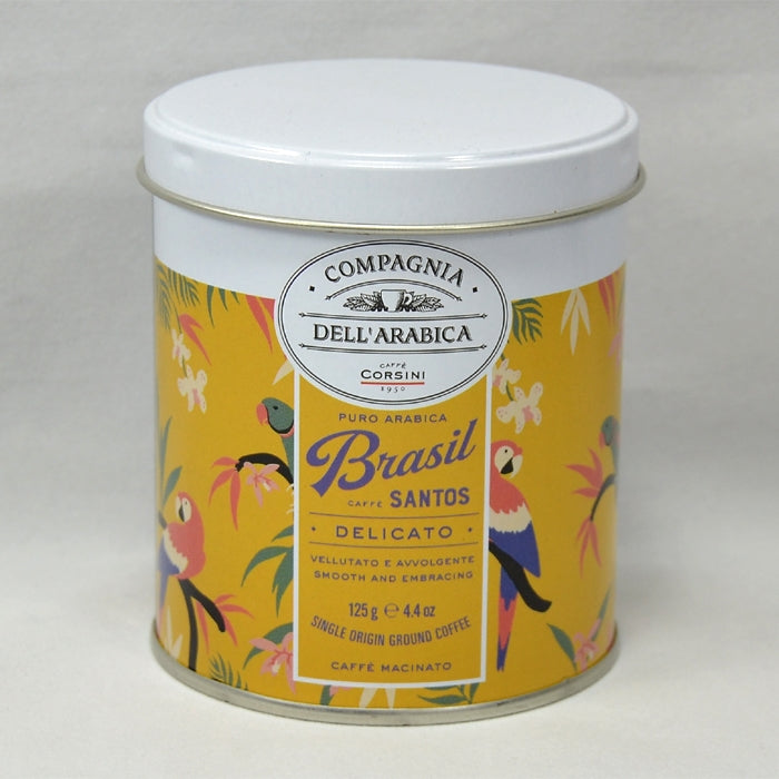 Brasil Santos kaffe i dåse 125 gram