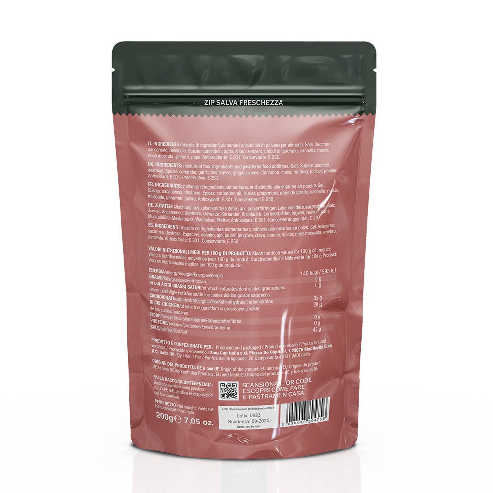 BBQ King krydderi Pastrami Cura 200 g