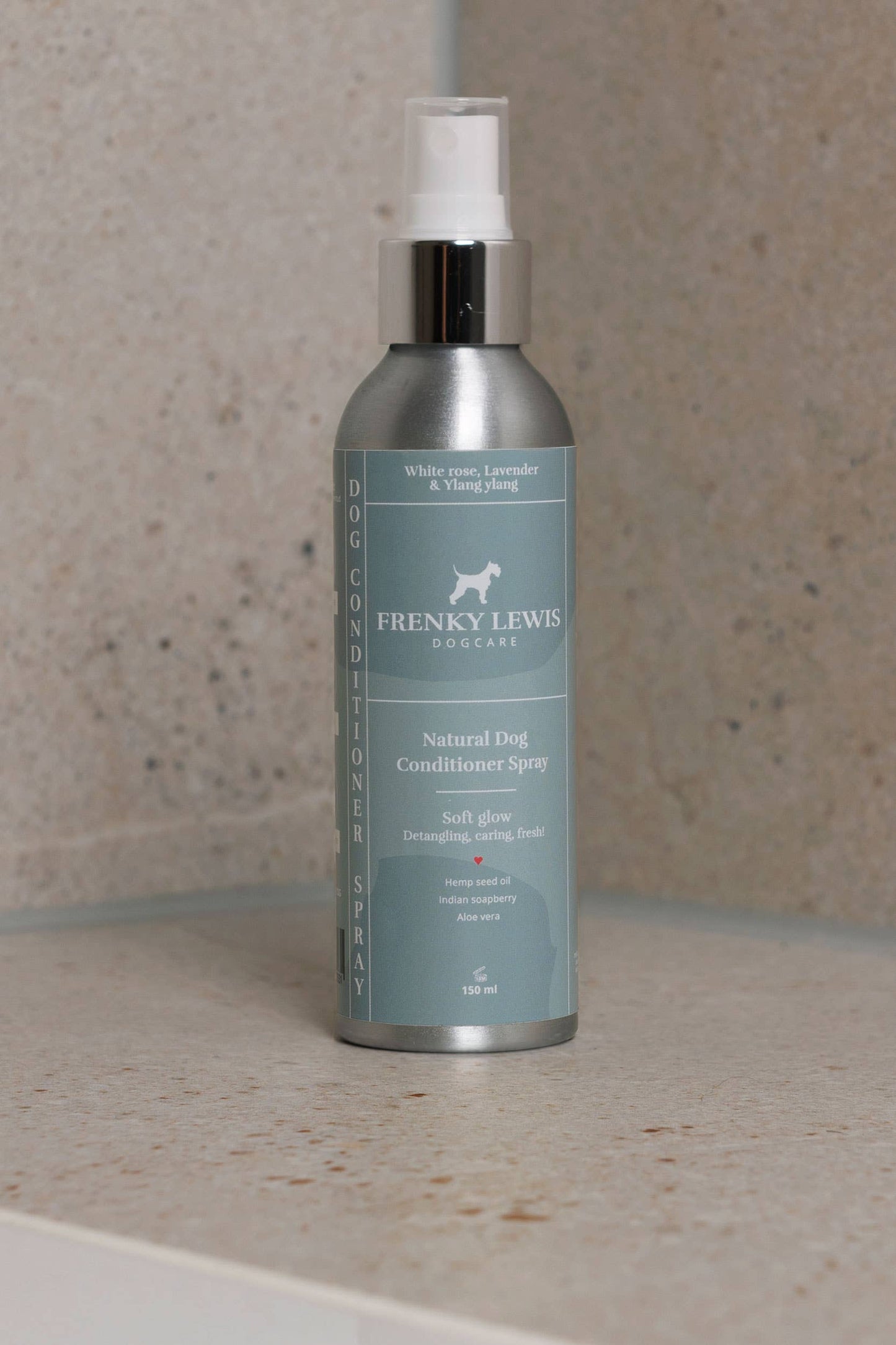 Hundeshampoo - 200ml - Hvid Rose, Lavendel, Ylang Ylang