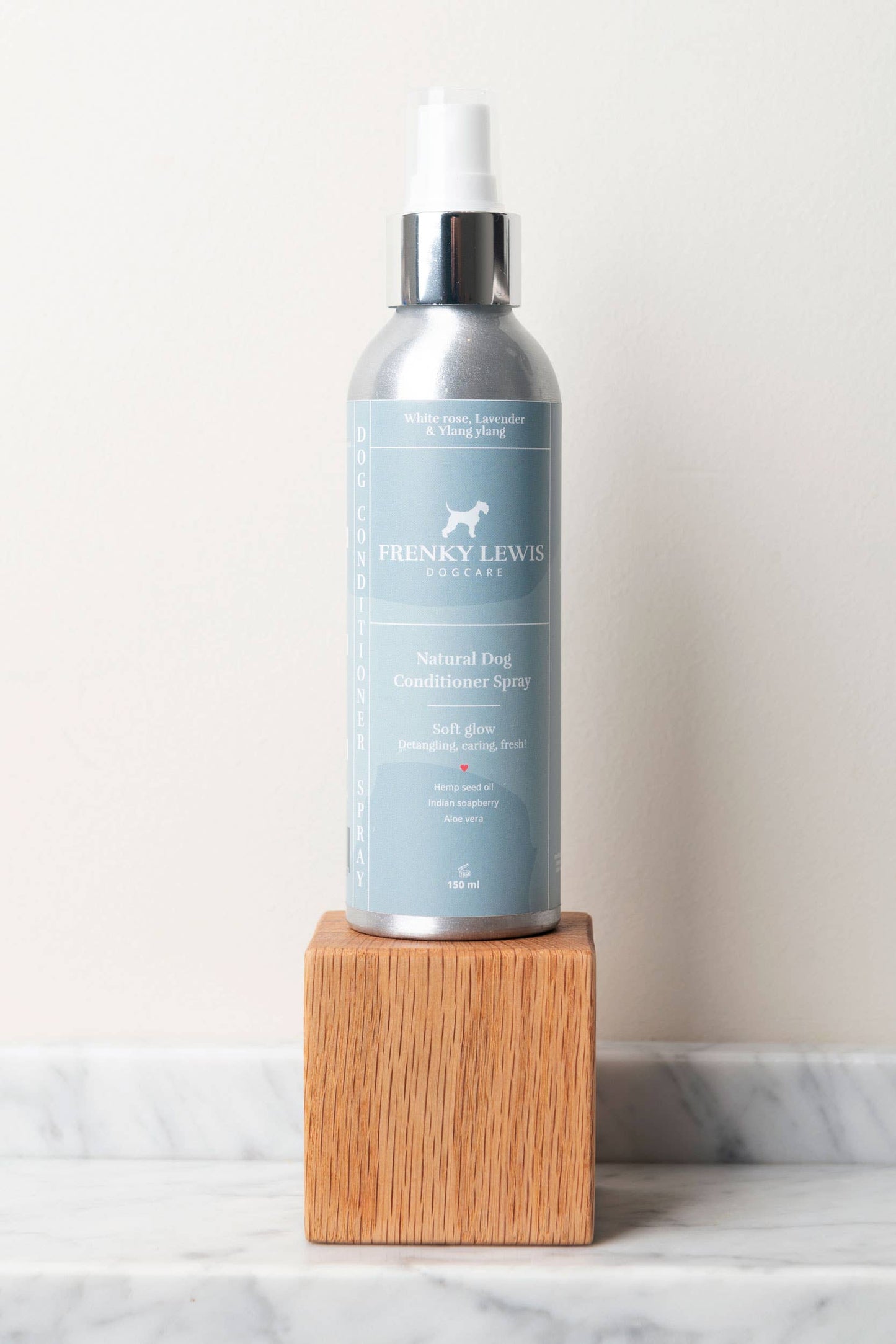 Tør Shampoo & Balsam Hvid Rose, Lavendel, Ylang -150ml