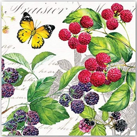 Frokost servietter Berry Patch Michel Design Works Michel design works