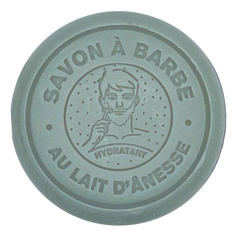 Biologisk barber- og skægsæbe med æselmælk og aloe vera. Faste sæber Savons.nl - Savon de marseille distributeur