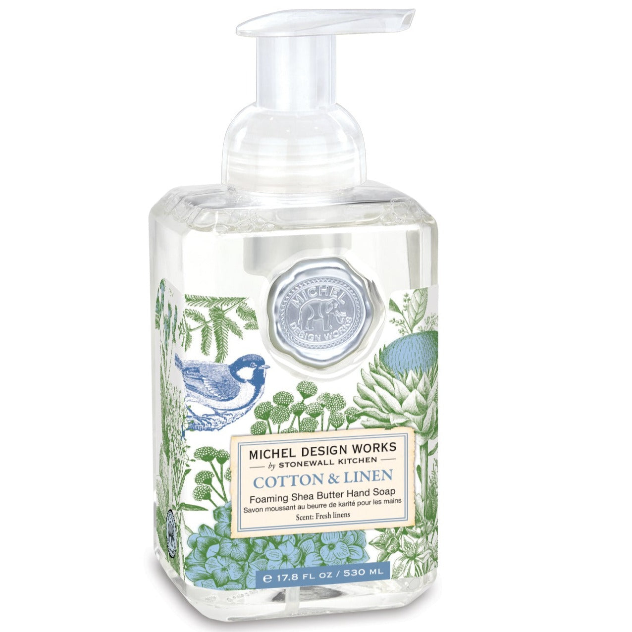 Skum håndsæbe Cotton & Linnen Michel Design Works 530 ml