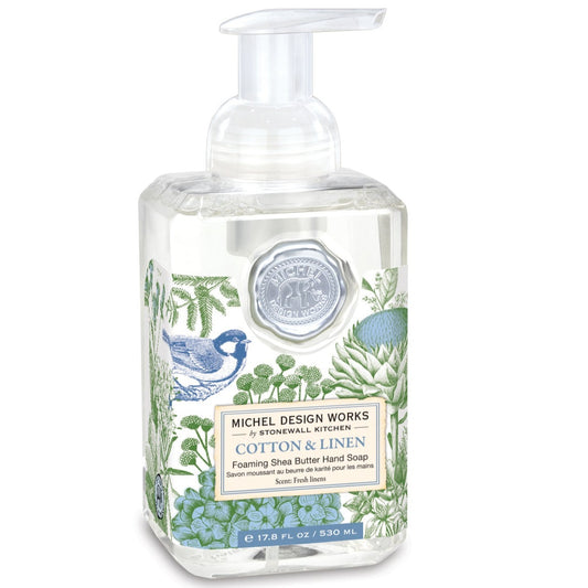 Skum Håndsæbe Cotton & Linnen 530ml - Michel Design Works