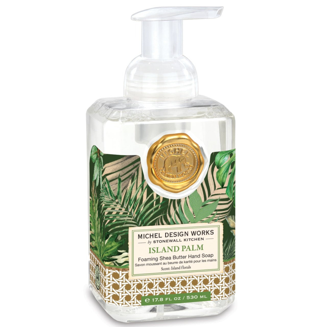 Skum håndsæbe Island Palm Michel Design Works 530 ml