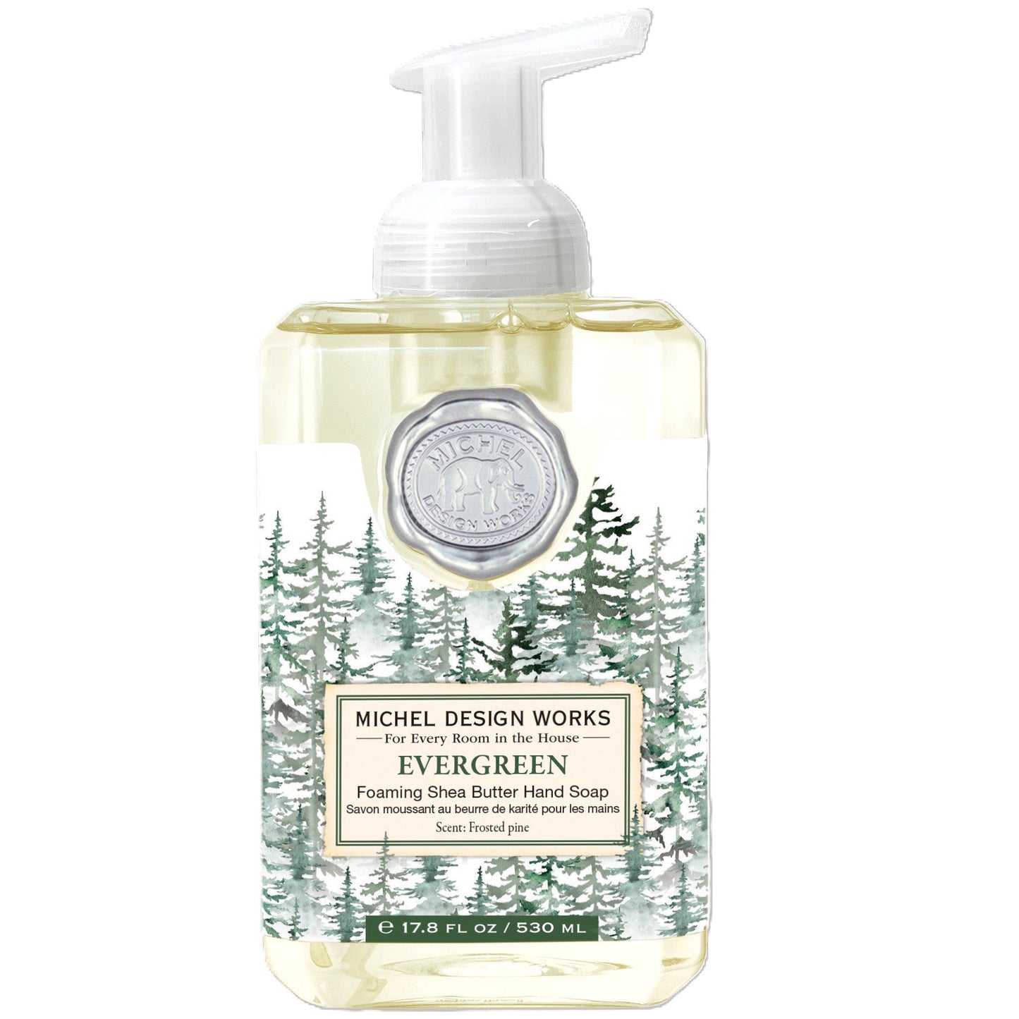 Skum Håndsæbe Evergreen - 530 ml | Michel Design Works Skum håndsæbe Michel Design Works