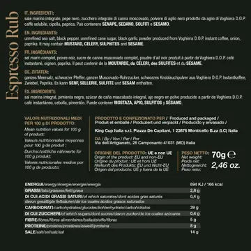 BBQ King krydderi Espresso Rub