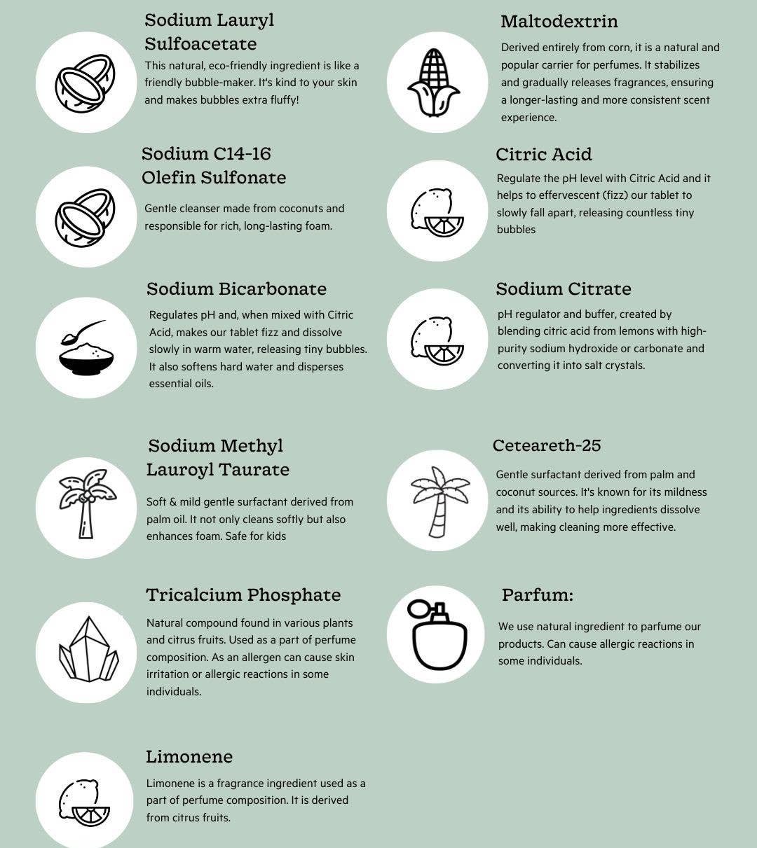 Håndsæbe Tabletter Refill Sæt Rosmarin & Ingefær - 4 stk The Green Lab Co.