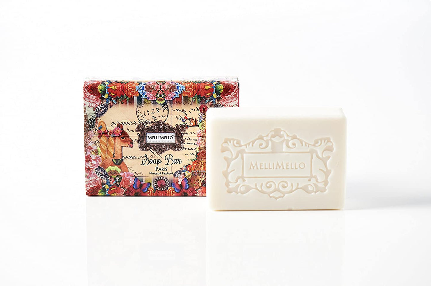 Sæbebar Paris - mimose og patchouli 200 gram