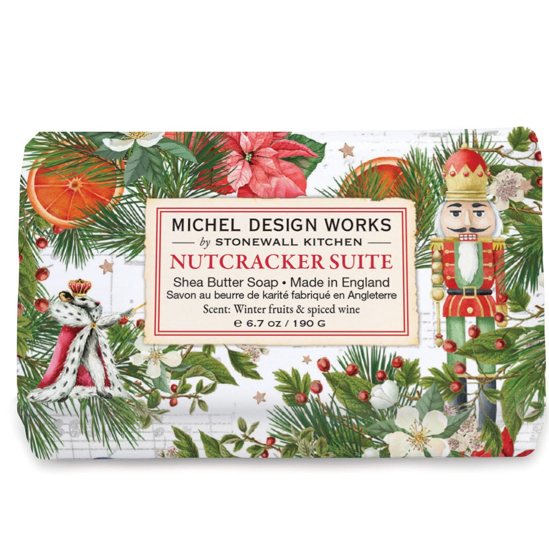 Håndsæbe Nutcracker Suite 190g - Sheasmør - Michel Design Works Michel design works