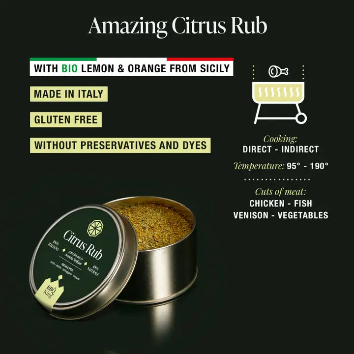 BBQ King krydderi Citrus Butter Rub