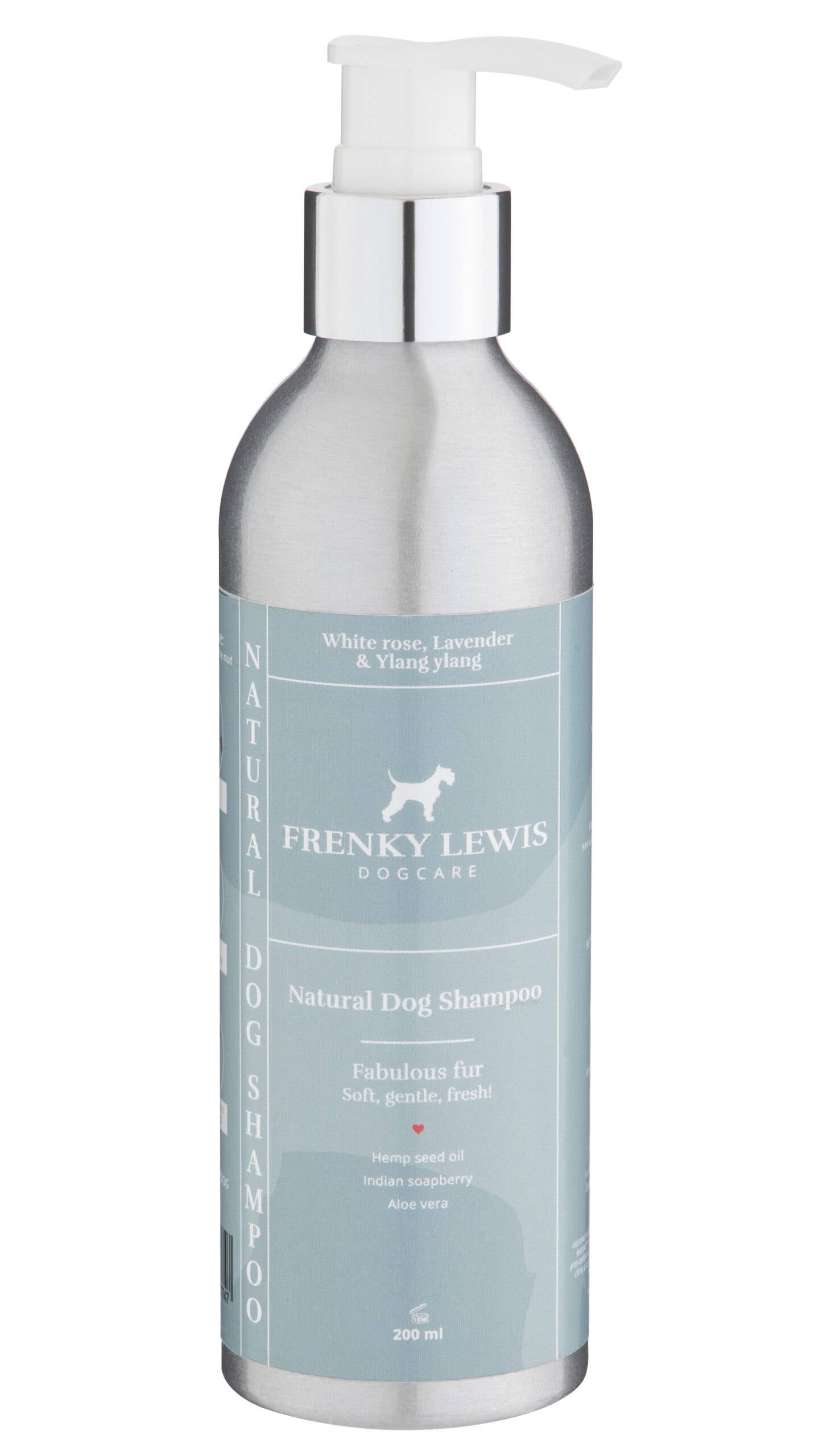Hundeshampoo - 200ml - Hvid Rose, Lavendel, Ylang Ylang