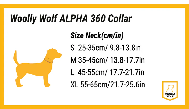 Wooly Wolf Alpha 360 Halsbånd