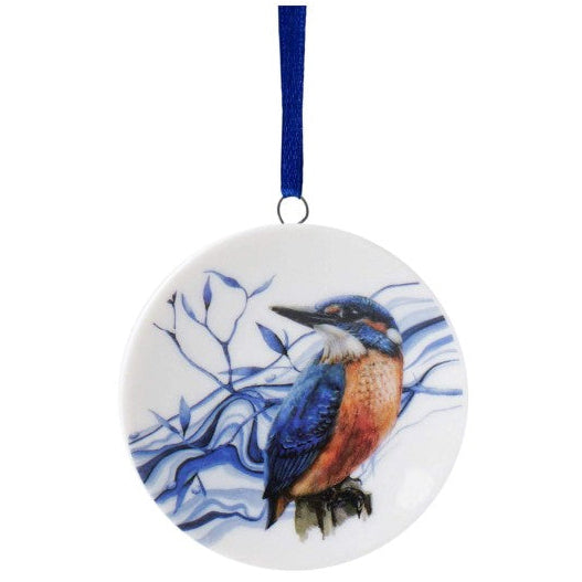 Julepynt Isfugl Keramik Delftblå 6 cm - Heinen Delfts Blauw Heinen Delfts Blauw