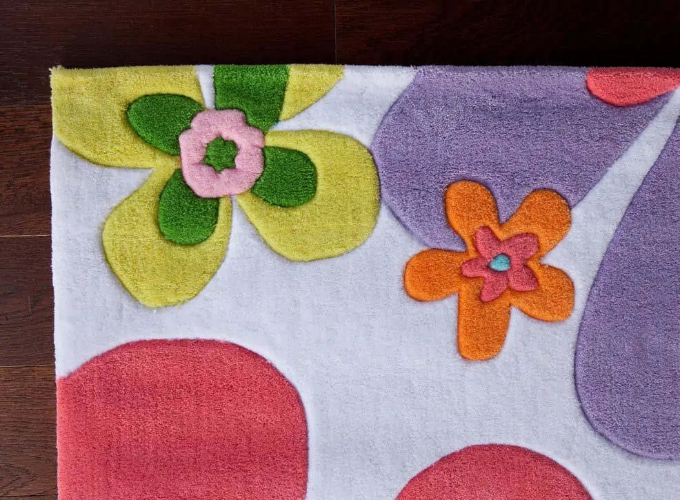 Tæppe blomst 70x140 cm Arte Espina