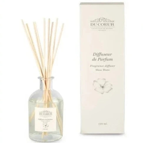 Du Coeur Duft diffuser Musc Blanc 180 ml