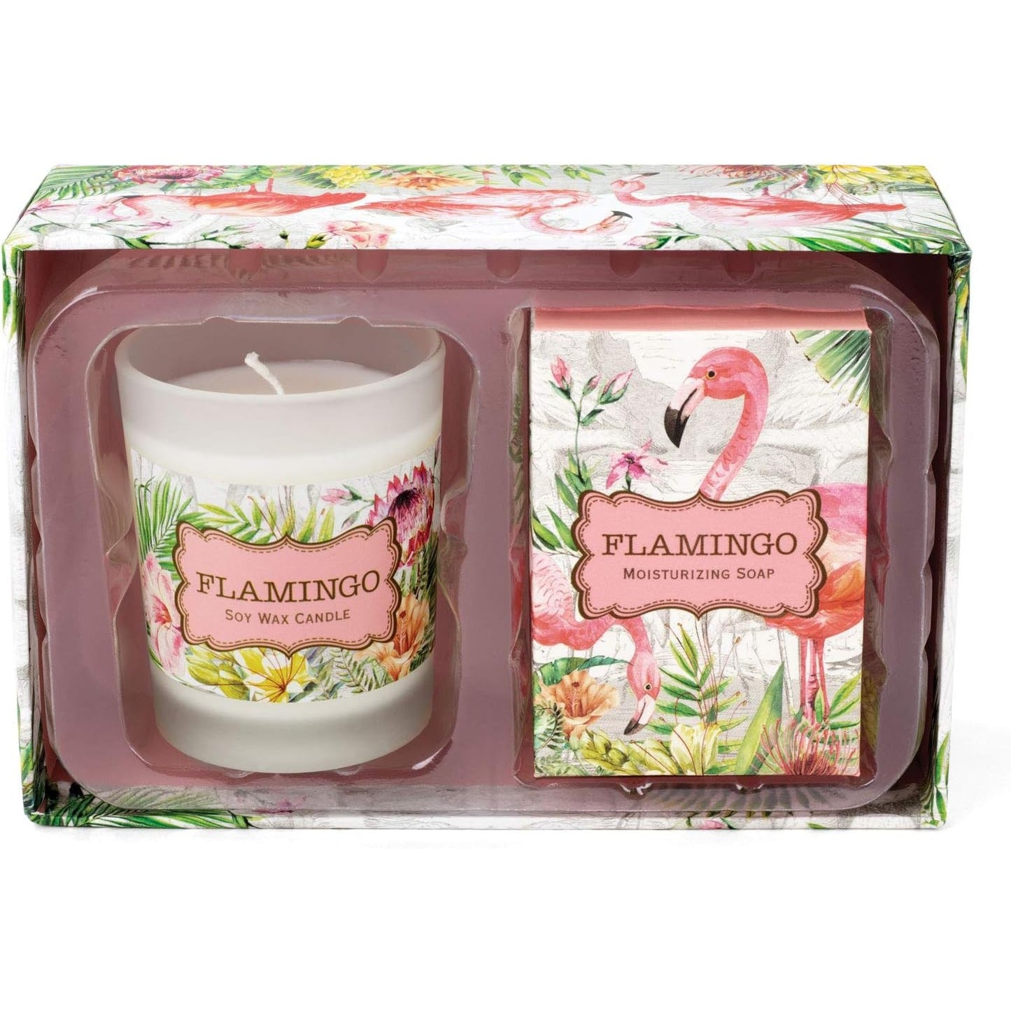 Duftlys Gaveæske Flamingo Michel design works