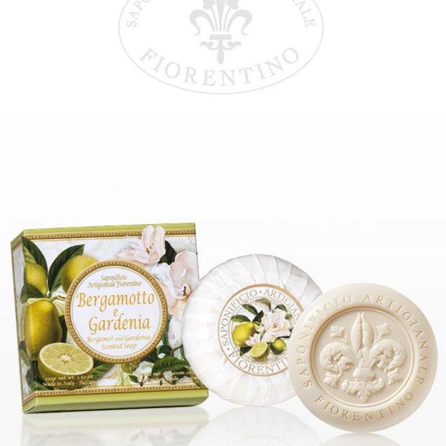 Italiensk håndsæbe Bergamotte & gardenia 100 gram