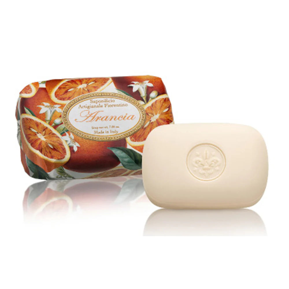 Italienske Vegetabilske Sæber 200g - Grapefrugt, Appelsin & Citron Saponificio Artigianale Fiorentino Appelsin