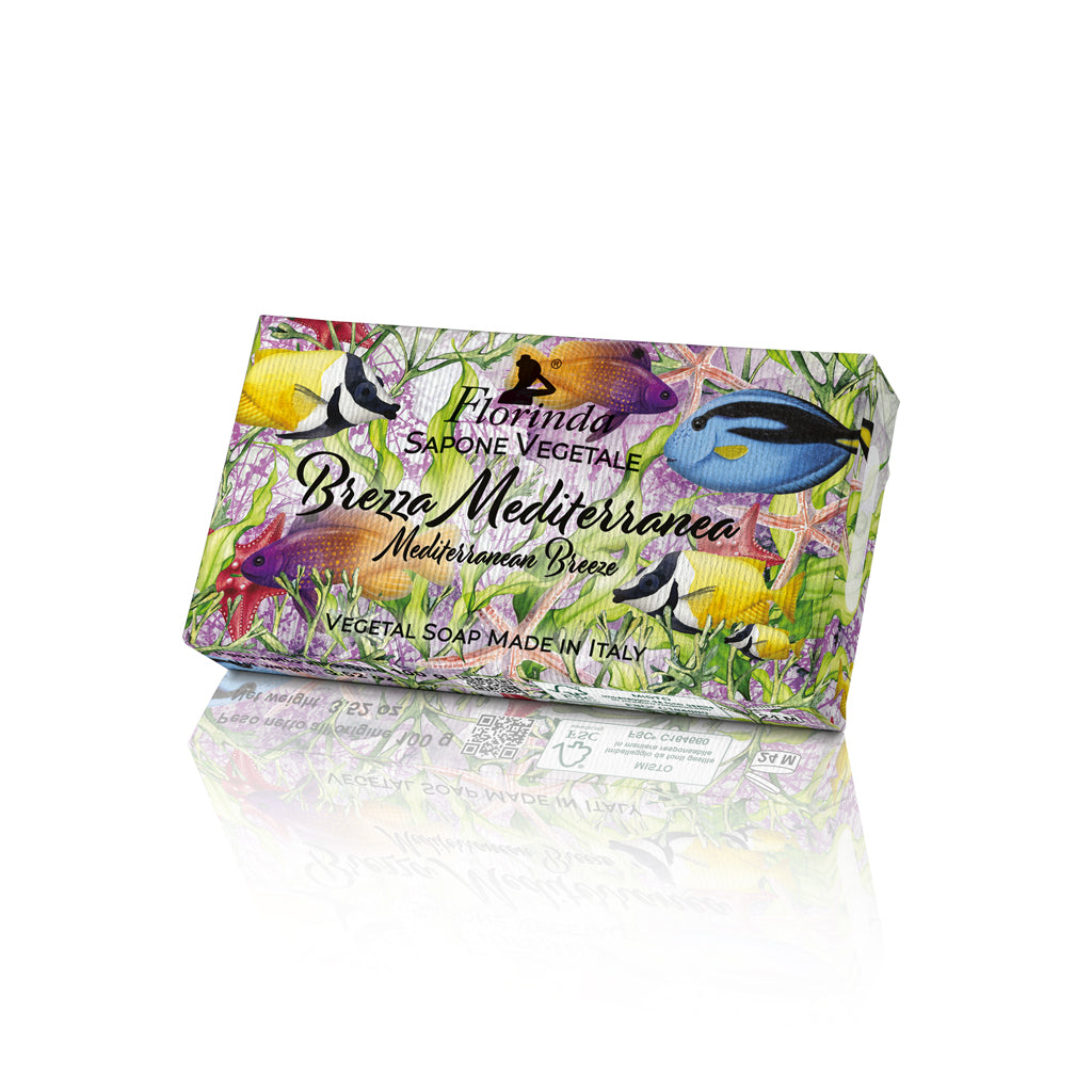 Håndsæbe Brezza mediterranea 100 gram fra Florinda