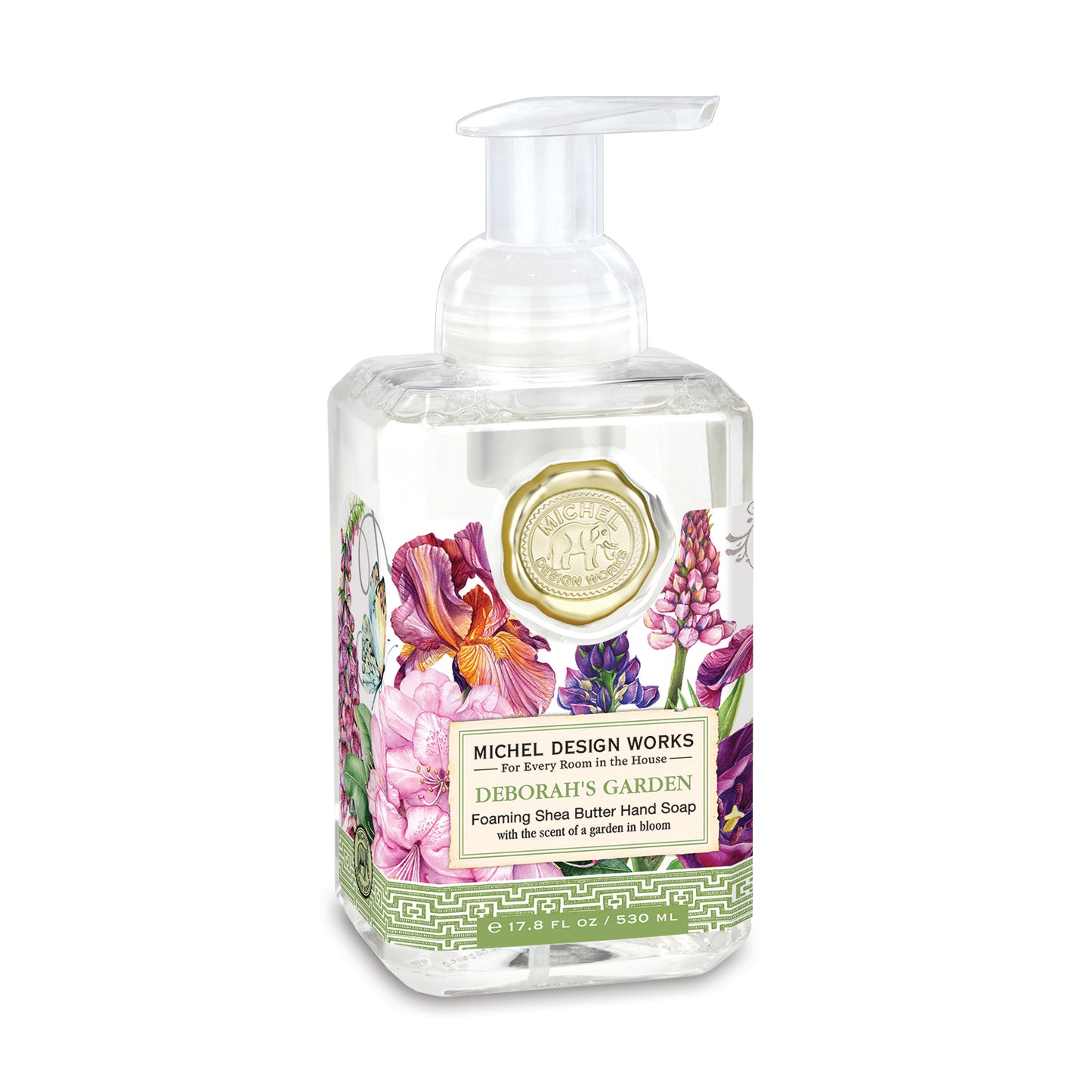 Skum Håndsæbe Deborah's Garden - 530 ml | Michel Design Works Skum håndsæbe Michel design works