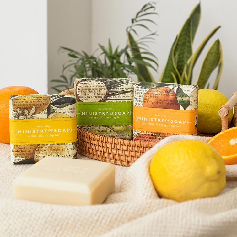 Triple milled soap Citrus & Lime 150g