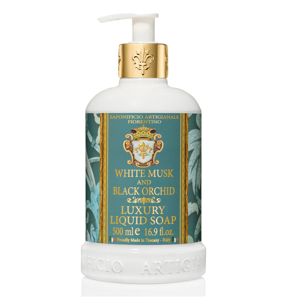 Fiorentino Luksus Håndsæbe white musk & black orchid 500 ml