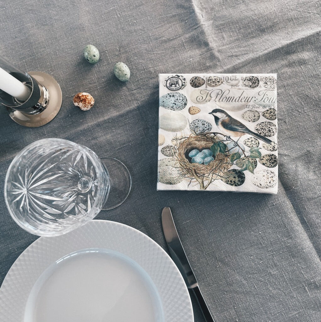 Frokost servietter Nest & eggs Michel design works