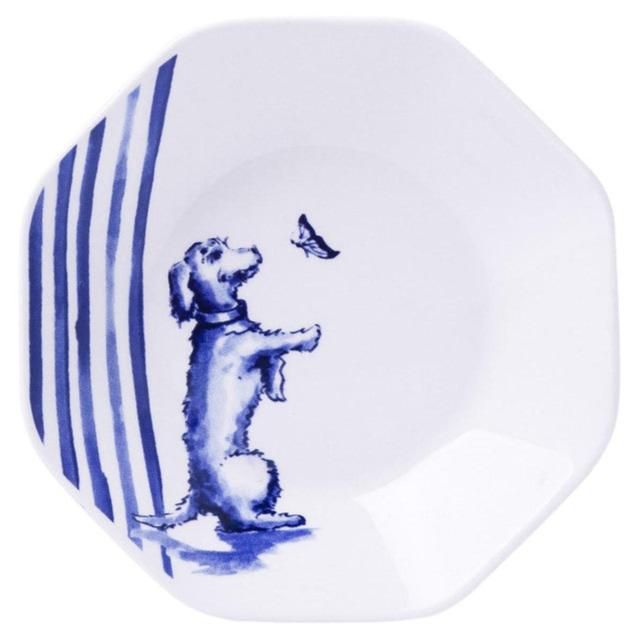 The pose holder i porcelæn ø9 cm Heinen Delfts Blauw