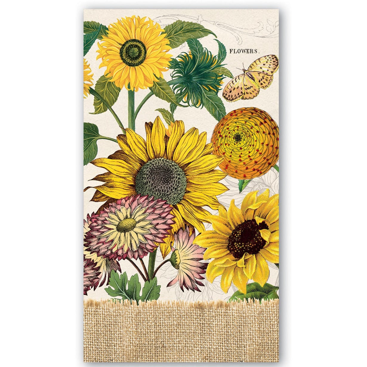 Buffet servietter Sunflower - Michel Design Works