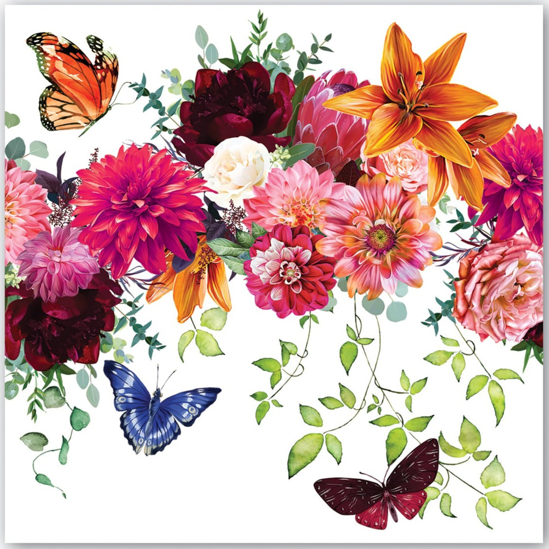 Frokost servietter Sweet Floral Melody Michel design works Michel design works