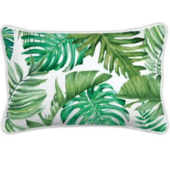 Aflang pude med fyld Palm Breeze Michel Design Works Michel design works