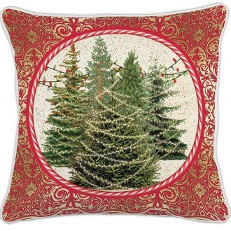 Pude med fyld O'Tannenbaum  Michel Design Works