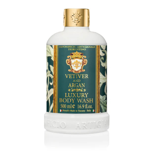 Fiorentino Luksus Bodywash Vetiver argan 500ml Saponificio Artigianale Fiorentino