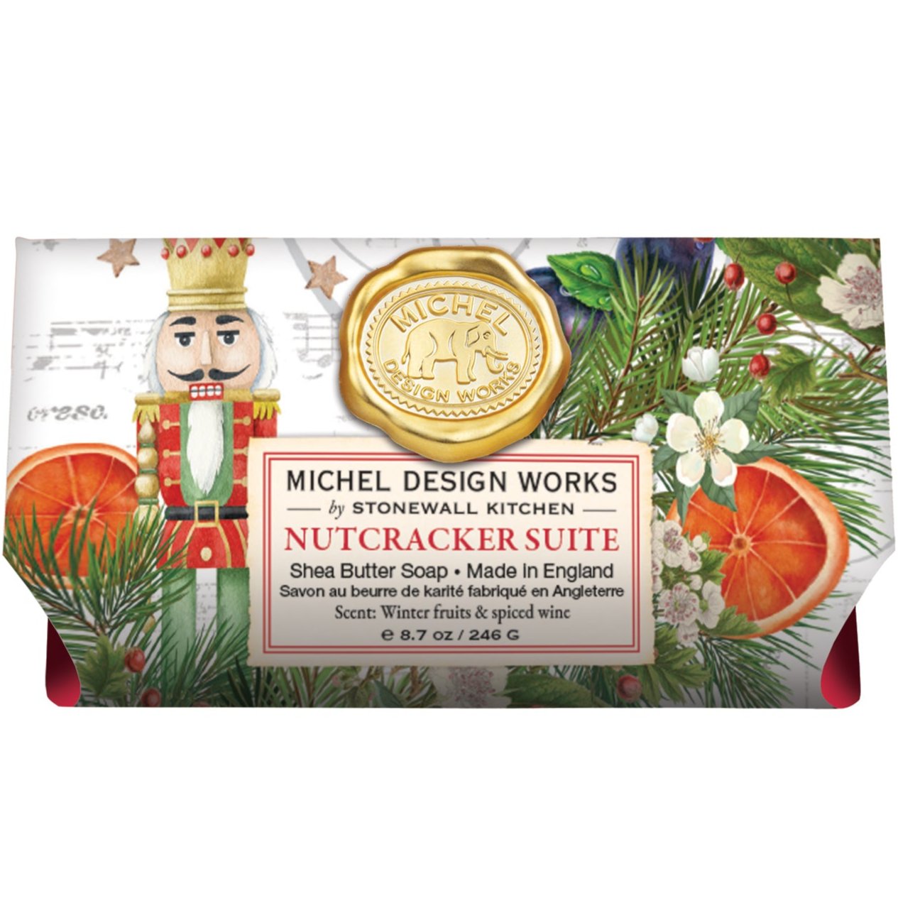 Hånd & Badesæbe Nutcracker suite Michel Design Works 250 gram