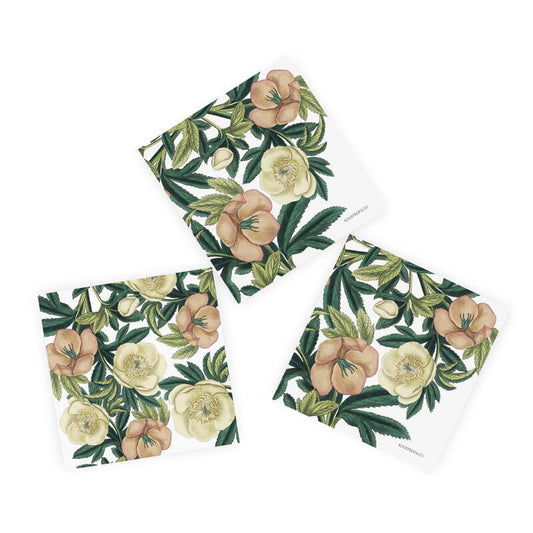 Frokostervietter juleroser/påskeklokker HelleBorus