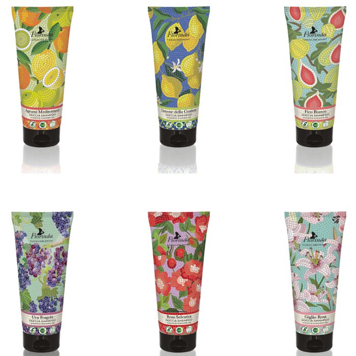 Mosaik Shower Shampoo fra Italienske Florinda