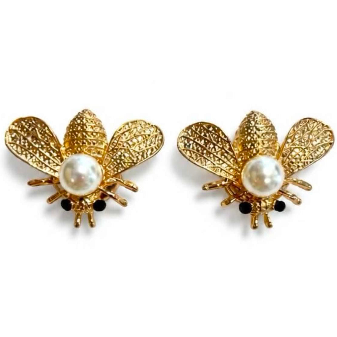 Tim & Simonsen Bee Button Cover 2 stk – 18K guld- eller sølvbelagt Tim & Simonsen