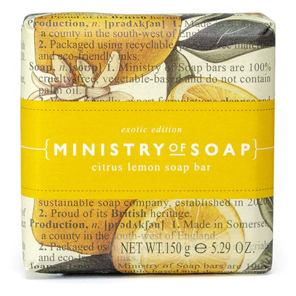 Triple milled soap Citrus & Lime 150g