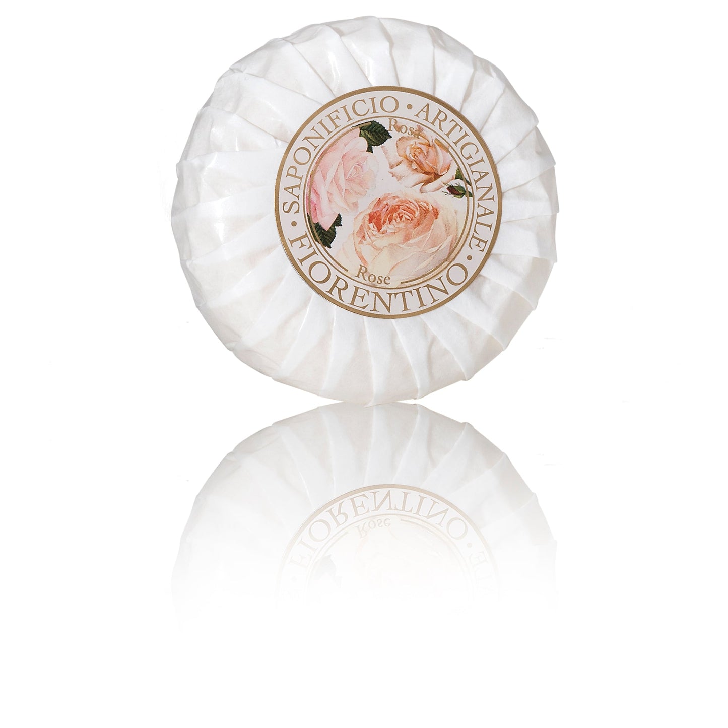 Gaveæske rose blossom med 3 sæber 3x100 gram Italiensk fast sæbe Saponificio Artigianale Fiorentino