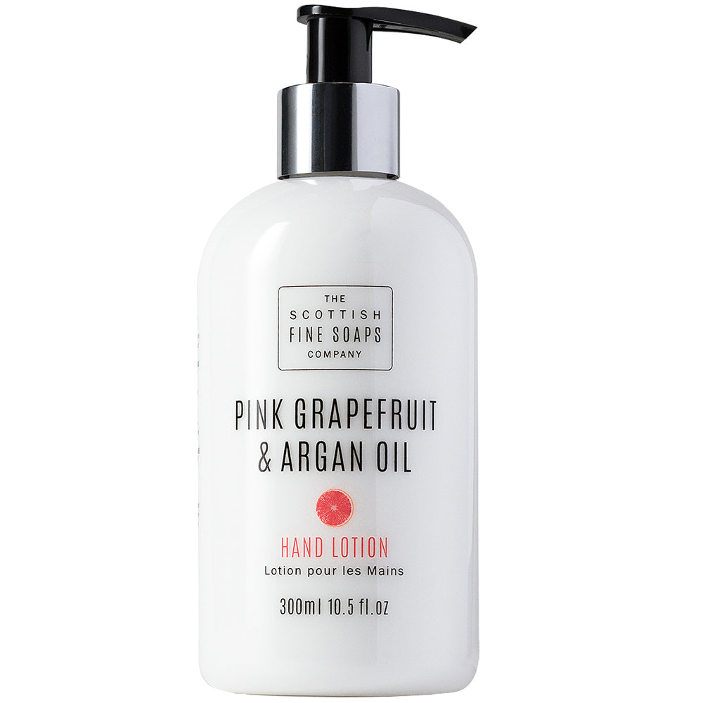 Håndlotion Pink grapefruit arganolie - THE SCOTTISH FINE SOAPS COMPANY