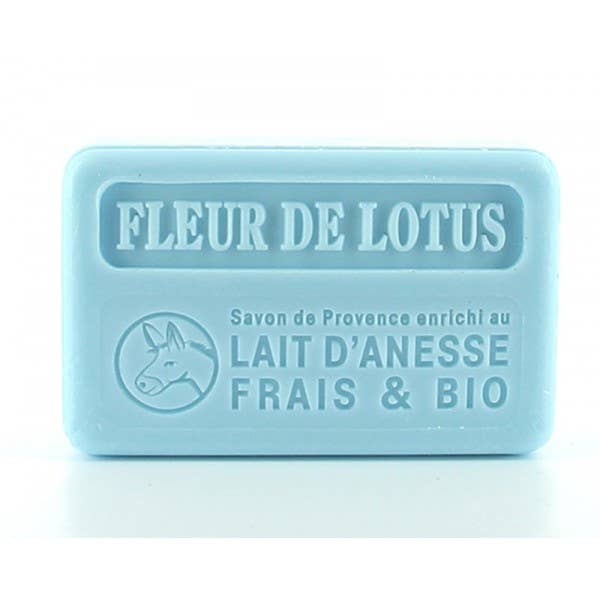 Marseille Sæbe Æselmælk & Lotusblomst 100g Marseille sæbe Savons.nl - Savon de marseille distributeur