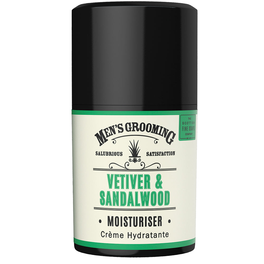 Moisturiser Vetiver & Sandalwood 50ml pumpe The scottish soaps company Default Title