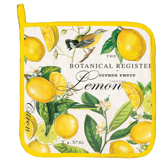 Grydelapper Lemon Basil Michel design works