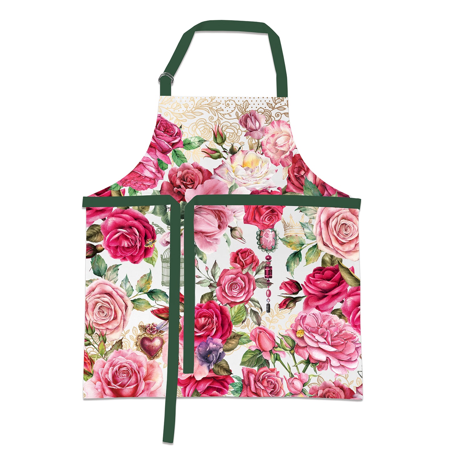Forklæde royal Rose Michel Design Works